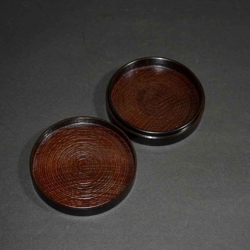 而妙斎宗匠御画賛丸香合