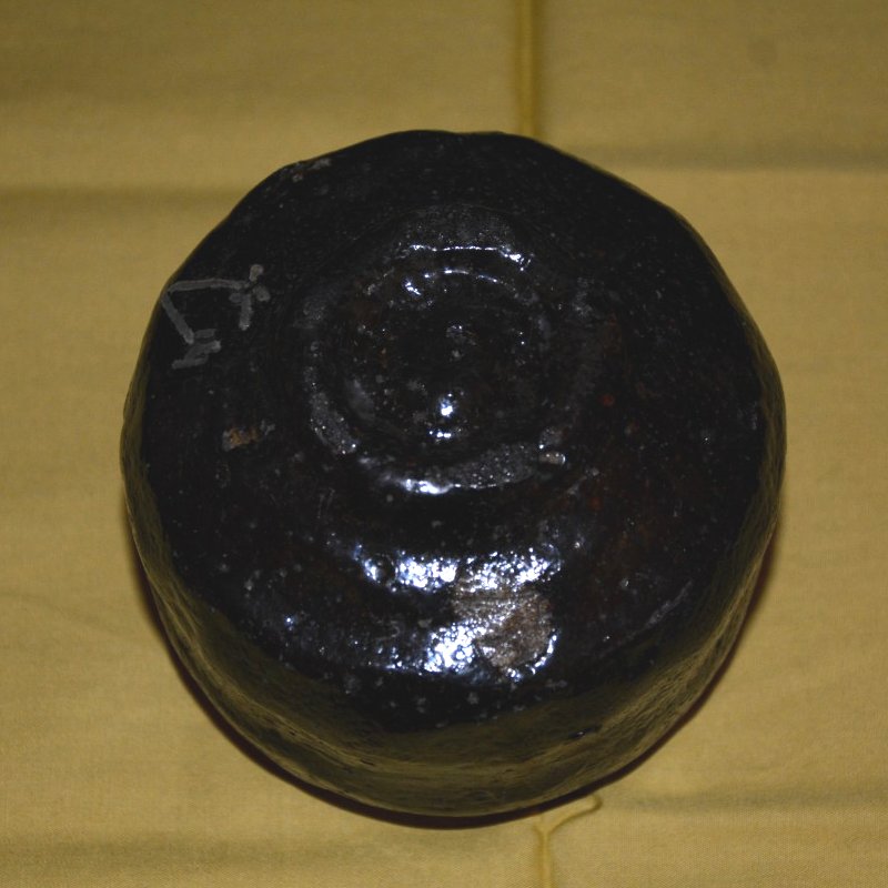 黒茶碗　 古作