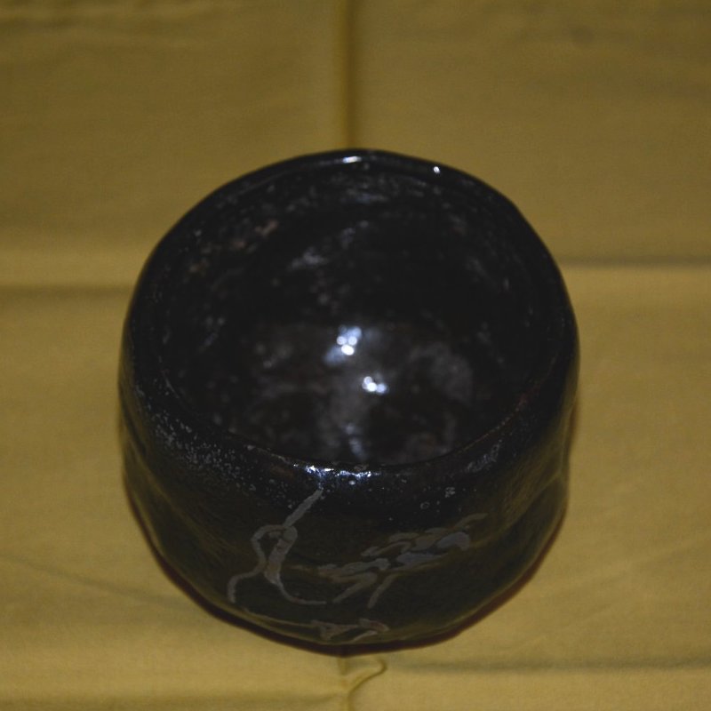 黒茶碗　 古作