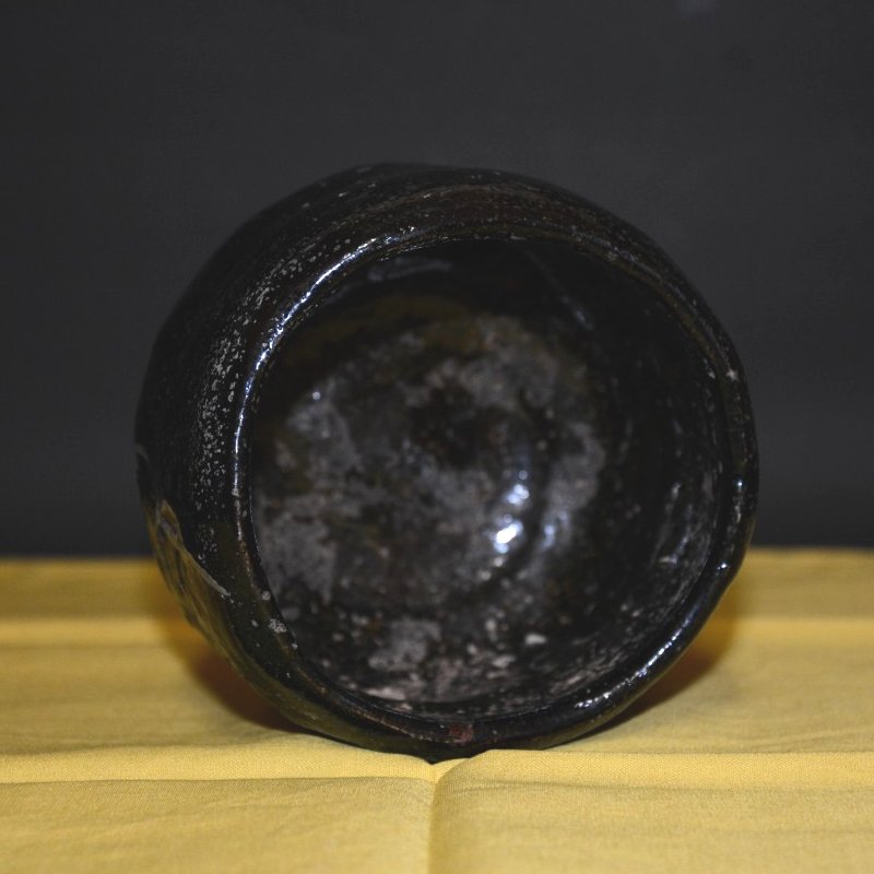 黒茶碗　 古作