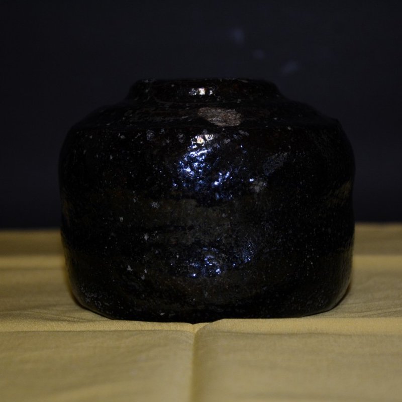 黒茶碗　 古作