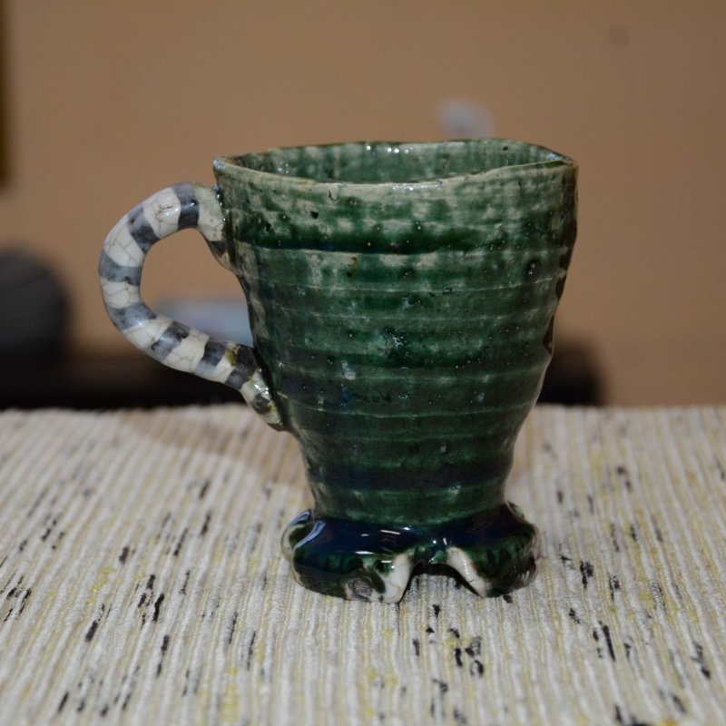 織部マグカップ2