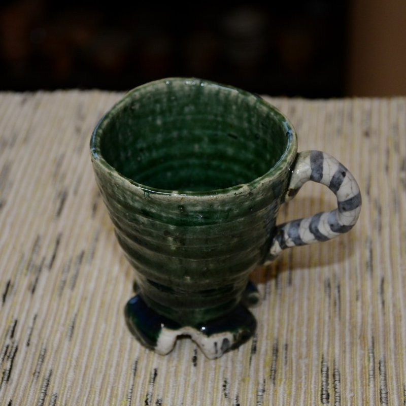 織部マグカップ4