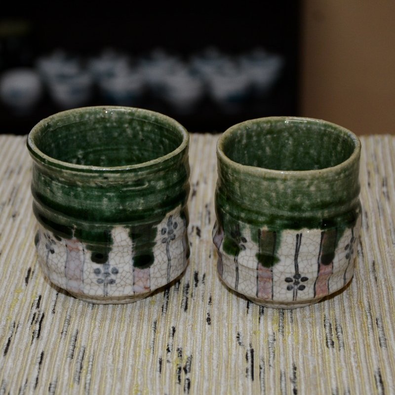 織部夫婦湯飲み2