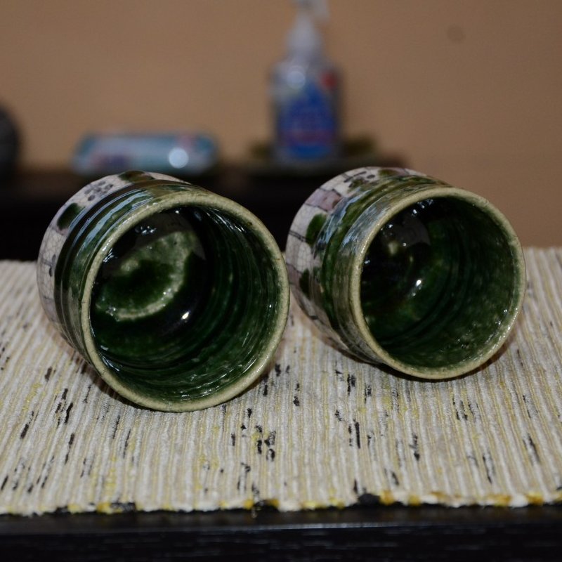 織部夫婦湯飲み2