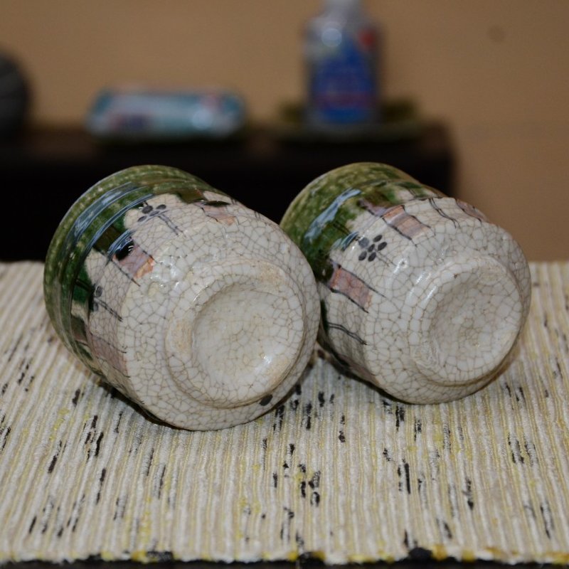 織部夫婦湯飲み3