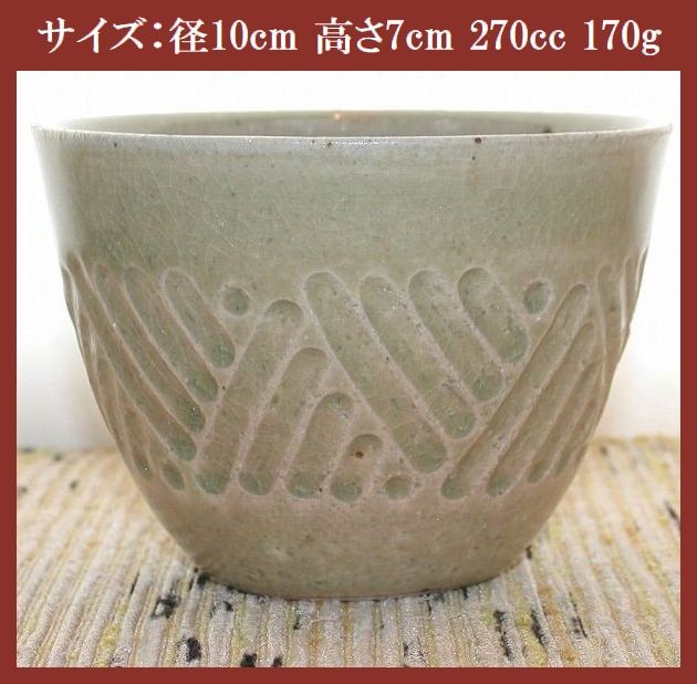 笠間焼人気作家菅原良子さんのステキな湯飲みです。2