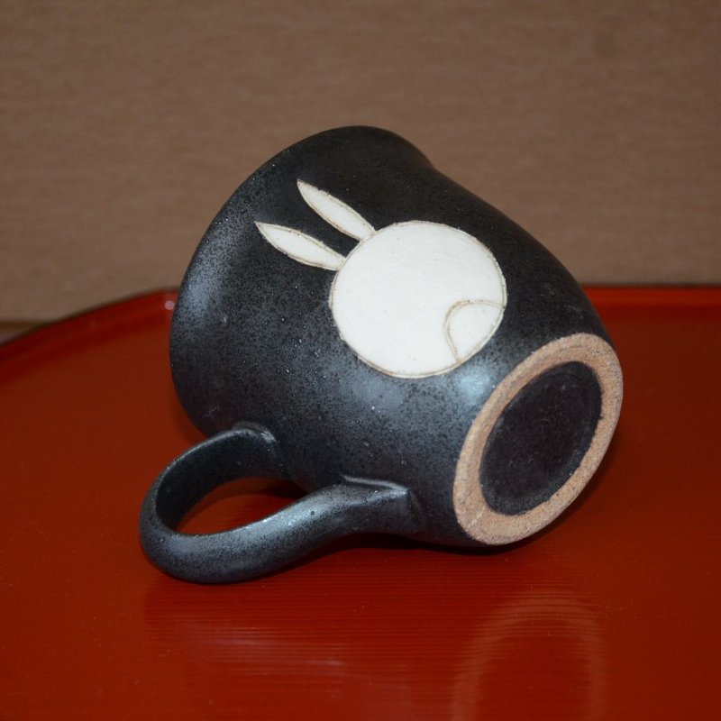 うさぎ文様マグカップ