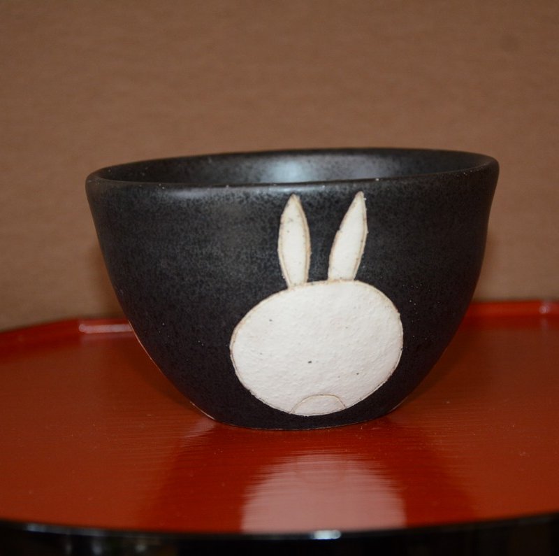 うさぎ文様ボール